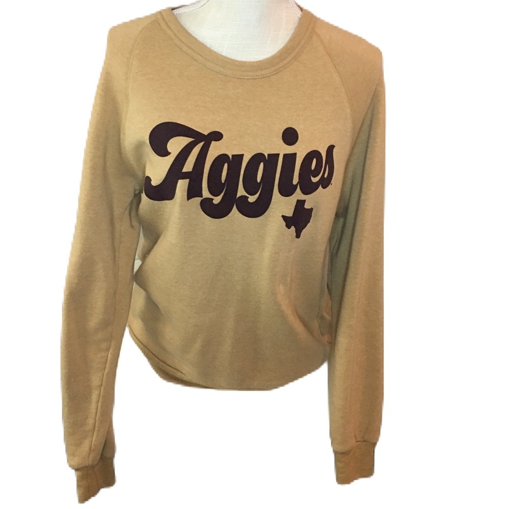 Alternative Tan Aggies Sweatshirt